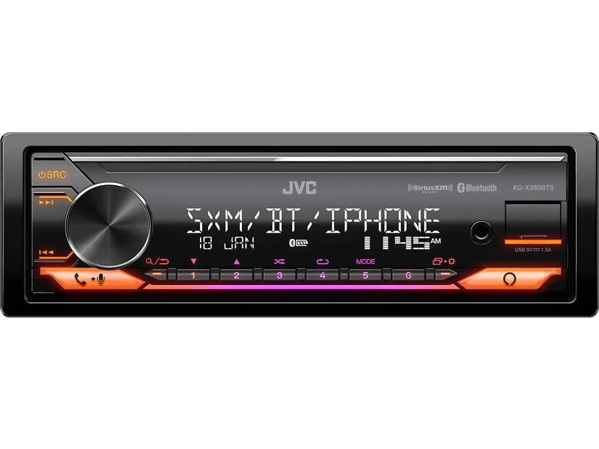 JVC KD-X380BTS Digital media receiver