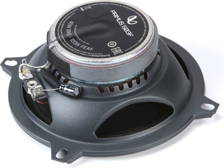 Does it Fit your car? Shop all Infinity Infinity Primus 503F Primus Series 5-1/4" 2-way car speakers